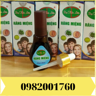 Combo 5 lọ ( 5ml/lọ) tinh dầu răng miệng sâu răng, hôi miệng, nhiệt miệng,,,,( mua 10 lọ tặng 1 lọ )