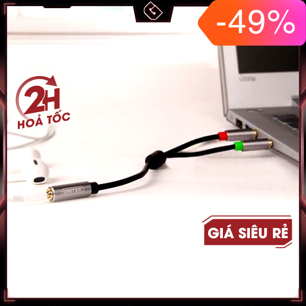 Jack Chuyển Tai Nghe 3.5mm Unitek
