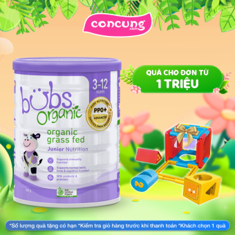 Sữa Bubs Organic Bovine 800g số 4 Junior