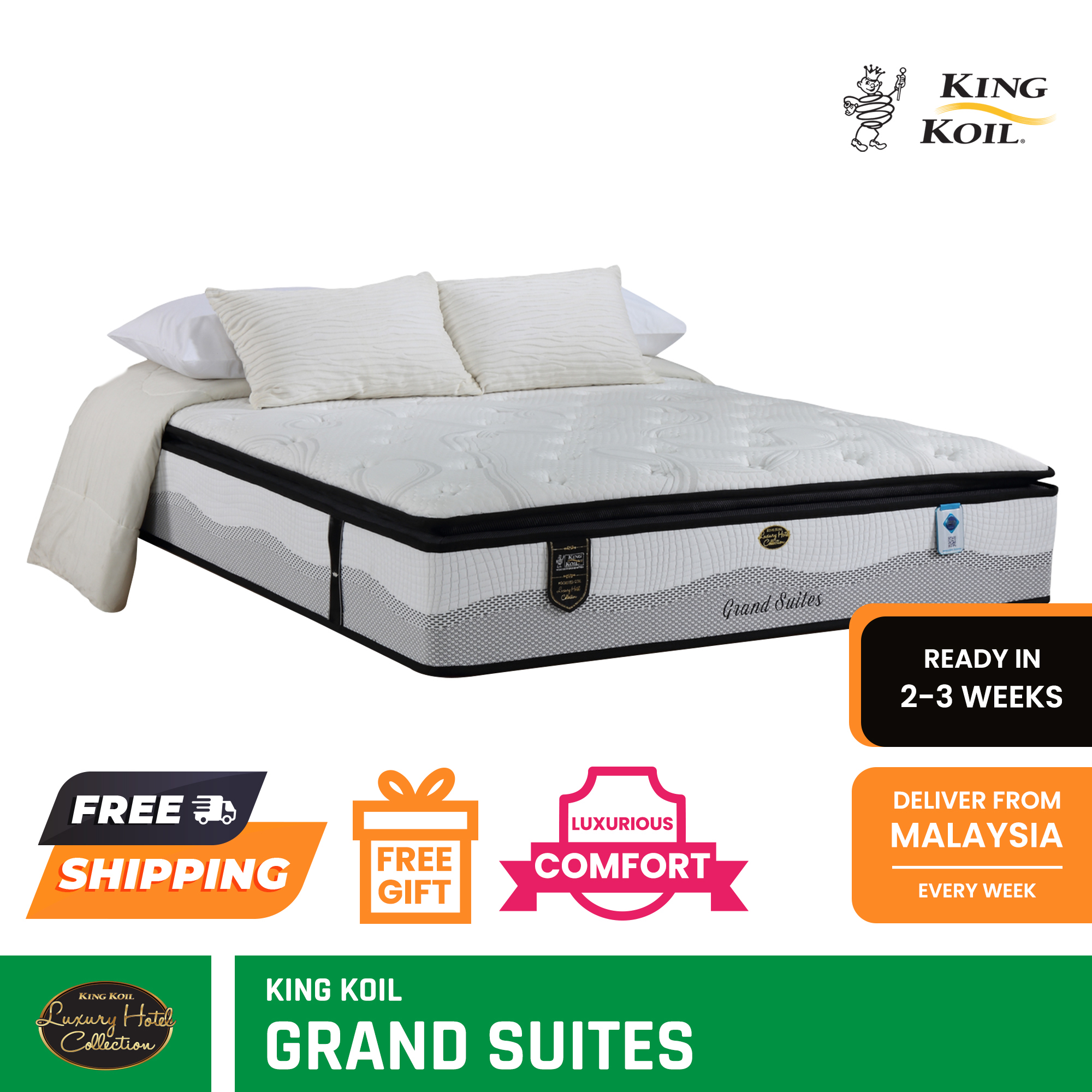 King koil luxury hotel collection deals price