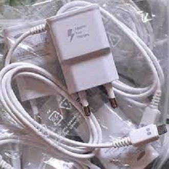 Bộ sạc sam sung dây liền màu trắng cả củ và cáp liền chân micro usb cho samsung, oppo, ...