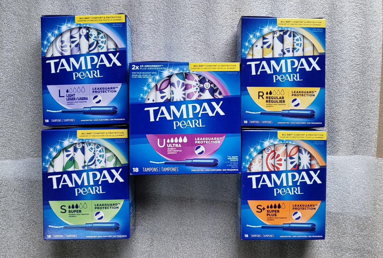 Tampon Tampax Pearl lẻ 1 cái