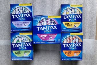 Tampon Tampax Pearl ( có ống đẩy ) lẻ 1 cái