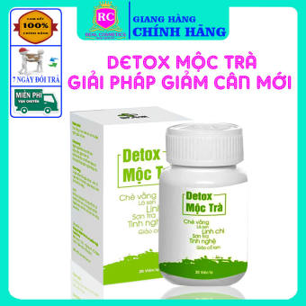 Detox Giam Cân Mộc Trà Dr Cell, Giảm Cân An Toàn, Không Tăng Cân Trở Lại