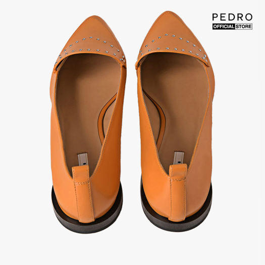 PEDRO - Giày đế bệt nữ mũi nhọn Studded Pointed PW1-65500040-36