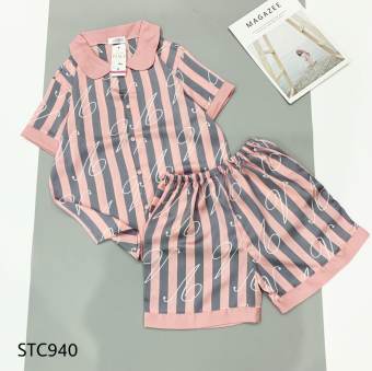 BỘ NGỦ LỤA SATIN TAY CỘC QUẦN CỘC - HÀNG THIẾT KẾ LOẠI 1