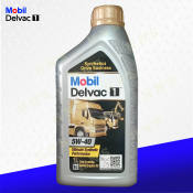 Mobil Delvac 1 5W-40 Fully Synthetic Diesel Engine Oil 1L