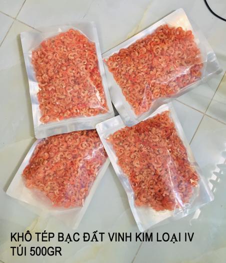 Tôm khô tép bạc đất Vinh Kim Loại II (500gr)