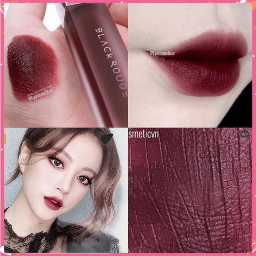 Son Black Rouge mới nhất hot trend 2020 đủ các màu A12,A06,A26, Ver 5, ver 6 màu cam đất, nâu đất. cam cháy, đỏ gạch, son kem lì, son môi giá rẻ, son 1k, son background