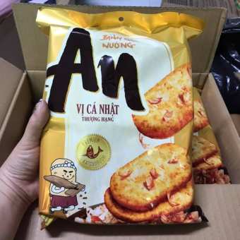 1 Thùng Bánh gạo nướng vị cá Nhật Orion An (1 thùng / 10 gói)