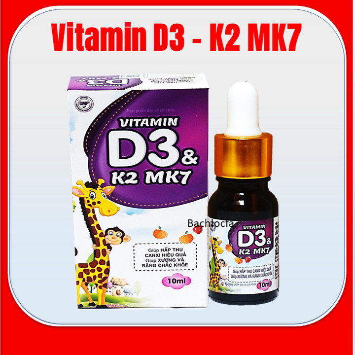 Canxi Tăng Chiều Cao Vitamin D3k2mk7