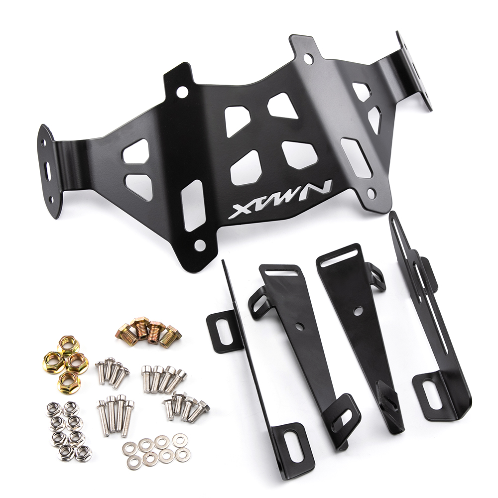 Evomosa phụ kiện xe máy nâng cao kính chắn gió gương chiếu hậu khung phía trước cho Yamaha nmax155 n