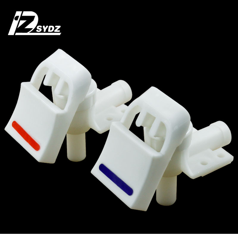 10 đôi một cặp vòi chuyển đổi vòi phun nước vòi phun nước nóng lạnh loại bấm phím phụ kiện phổ thông phổ thông