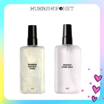Xịt khoáng khóa nền 3CE Shimmer Makeup Fixer giữ nền lâu trôi bền màu 100ml