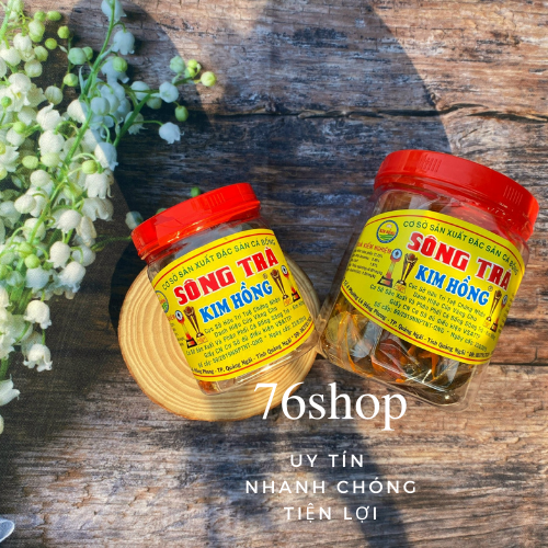 [Combo 4 hộp  500 gram] CÁ BỐNG SÔNG TRÀ KIM HỒNG - ĐẶC SẢN QUÃNG NGÃI