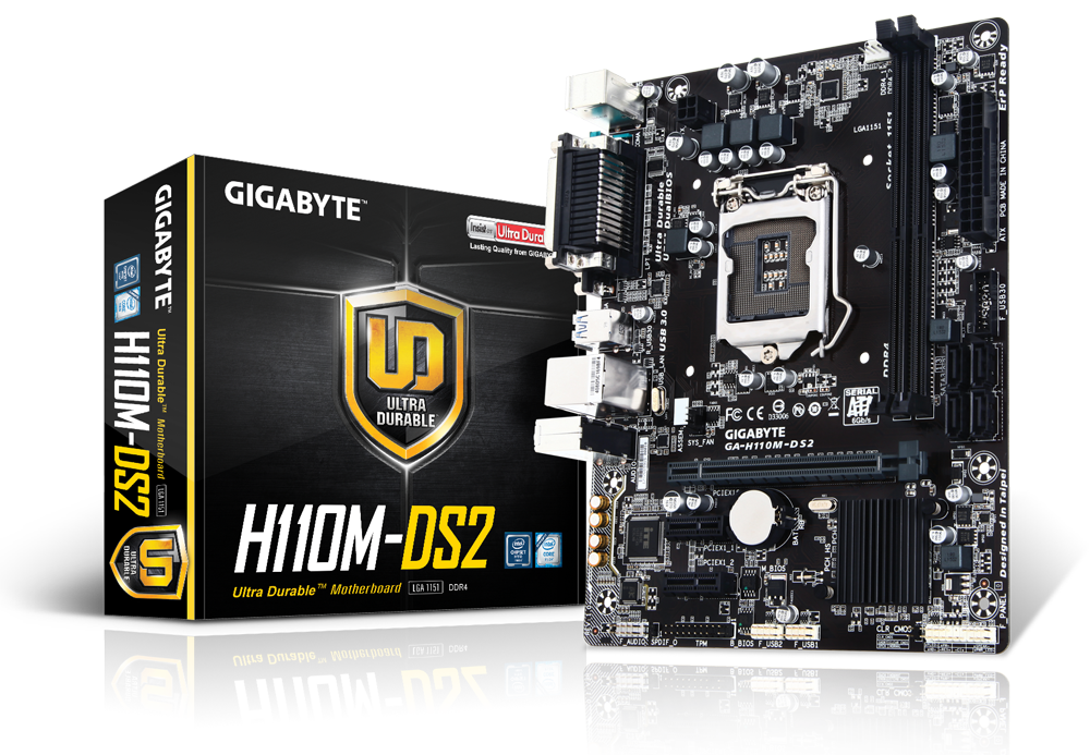 Mainboard gigabyte ga-h110m-ds2