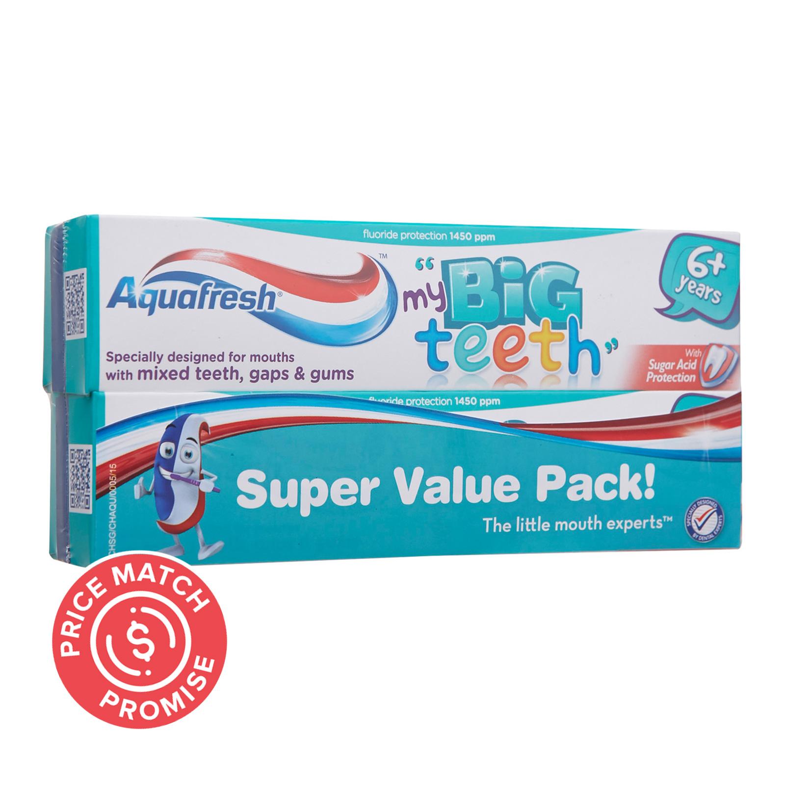 aquafresh travel size toothpaste