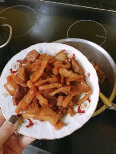 Củ Cải Muối Mặn Sắt Sợi (Cải Xá Bấu) Ngon Tuyệt 1kg