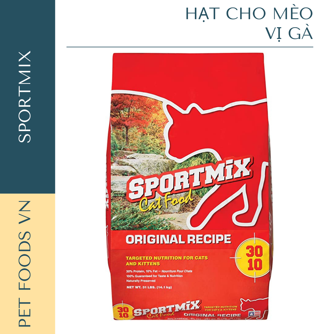 [HCM]Hạt cho mèo SPORTMIX Original Recipe vị Gà