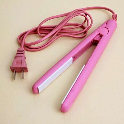 ♧✣✴  COMBO Máy là tóc mini  Máy dập xù bấm xù mini