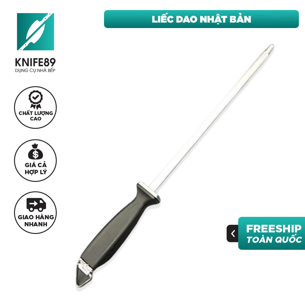 Liếc dao Nhật Bản hàng chính hãng K16 chất liệu inox 304 cao cấp, gọn nhẹ, liếc dao nhanh sắc bén - Knife89