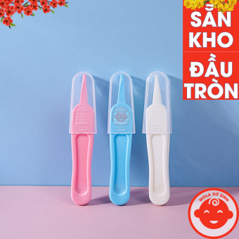 Nhíp gắp rỉ mũi ĐẦU TRÒN an toàn cho bé