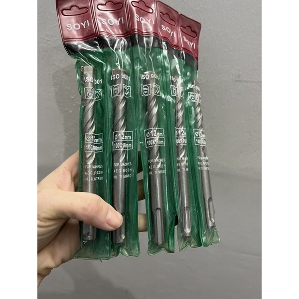 Mũi khoan bê tông Soyi đuôi gài mũi 8,12