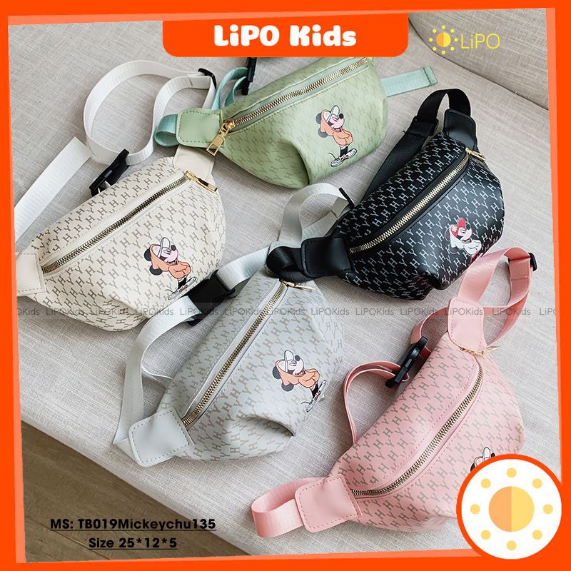 Túi đeo chéo Mickey cho bé gái bé trai đáng yêu - TB019Mickeychu