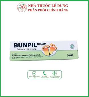 Bunpil 15g Kem bôi ngoài da