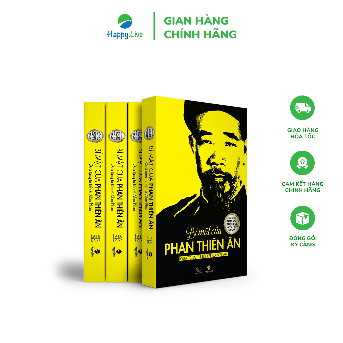 Combo 10 cuốn Bí mật của Phan Thiên Ân – Lan tỏa bí mật thành công và giàu có