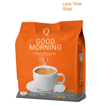 Cà phê sữa hòa tan 3in1 Good Morning Trần Quang.