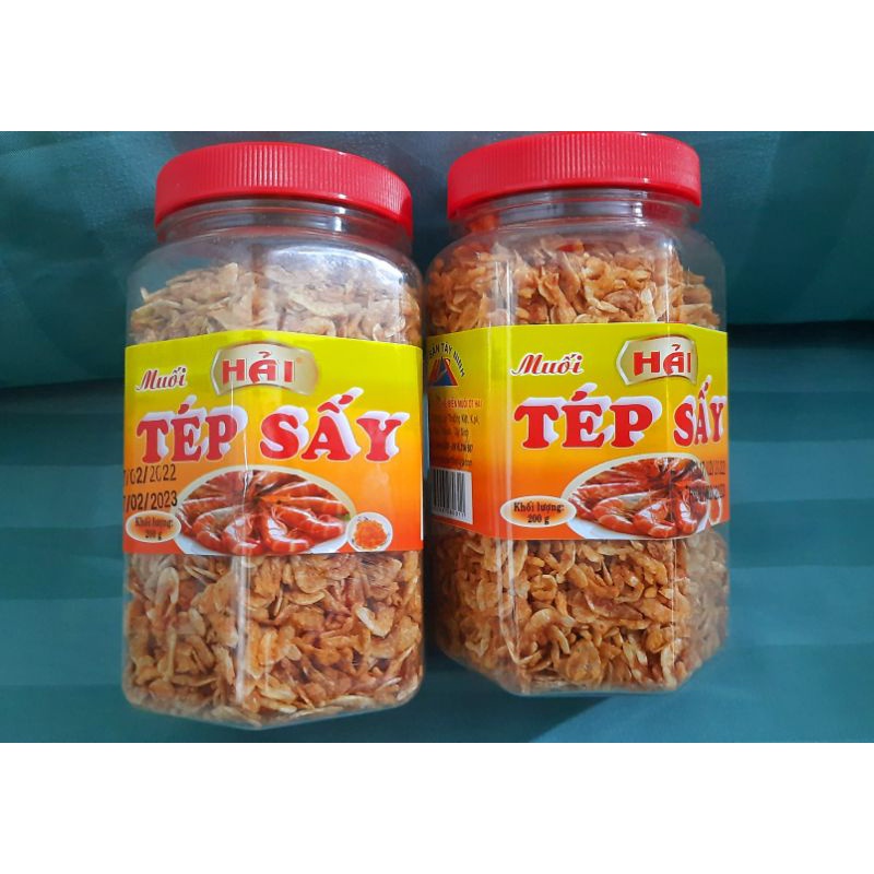 Tép sấy nguyên con, hũ 200g cay giòn thơm ngon, hàng cao cấp vệ sinh an toàn thực phẩm.