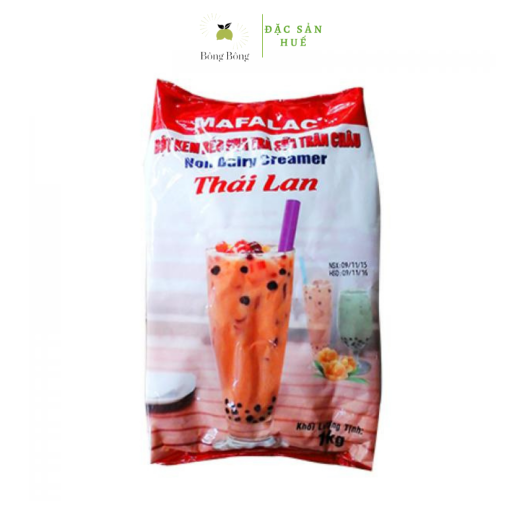 BỘT KEM BÉO THỰC VẬT MAFALAC 1KG PHA TRÀ SỮA TRÂN CHÂU, BỘT SỮA KEM BÉO THÁI LAN  - BÔNG BÔNG