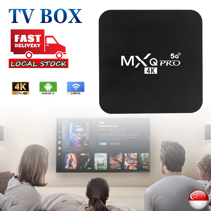 Svicloud 10P+ Android 12 4K Hd Smart Tv Box 4Gb Ram 64Gb Rom Bt