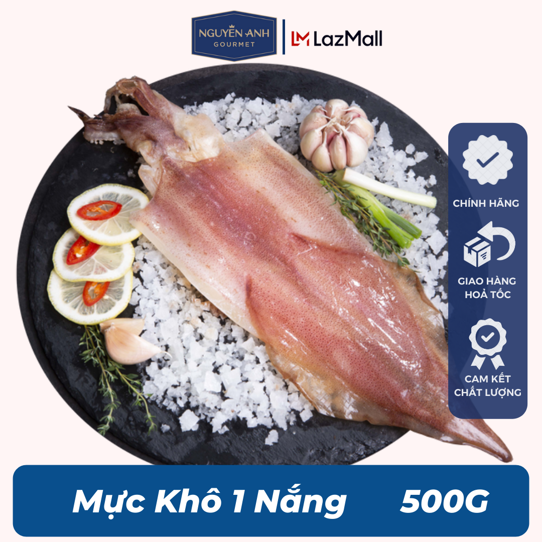 Mực khô một nắng 500gr