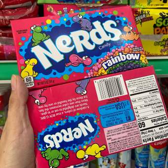 Kẹo trái cây chua ngọt Rainbow Nerds hộp 141g