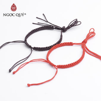 Vòng thắt dây vải làm vòng handmade - Ngọc Quý Gemstones