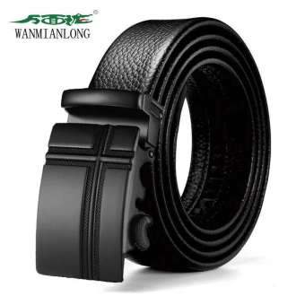 Thắt Lưng Nam Thương Hiệu Hàng Đầu, Thiết Kế Thắt Lưng Da Bò Khóa Tự Động Cho Nam Quần Jean Thắt Lưng Thắt Lưng Nam