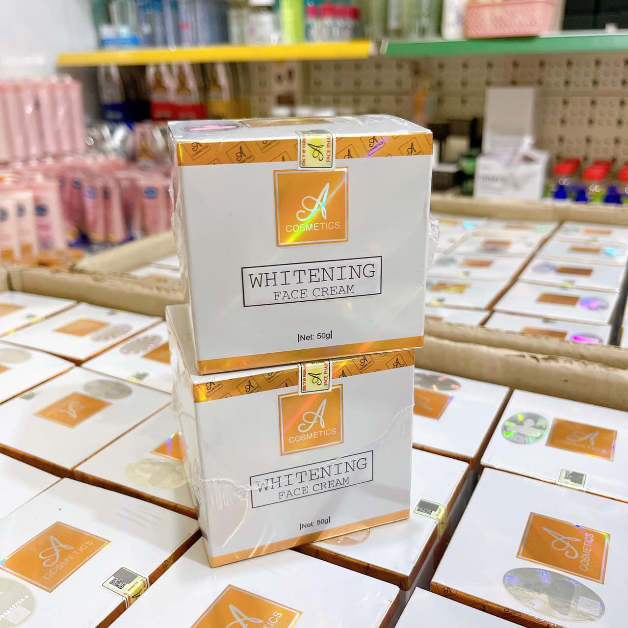 Kem Dưỡng Trắng Da Face Pháp A Cosmetic 50g mẫu mới 2022