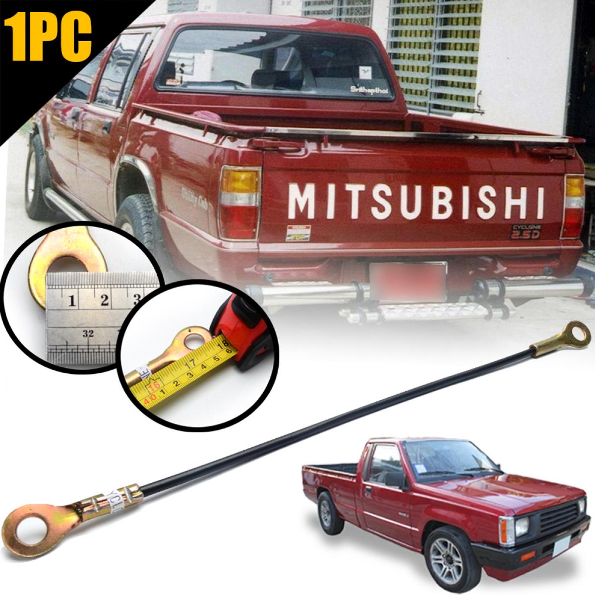 สลิงฝาท้าย สลิงฝากระบะท้าย รุ่น มิตซูบิชิ ไซโคลน MITSUBISHI CYCLONE L200 ปี 1987 - 1997 สีดำ 1 ชิ้น ราคา 135 บาท*ส่งฟรี