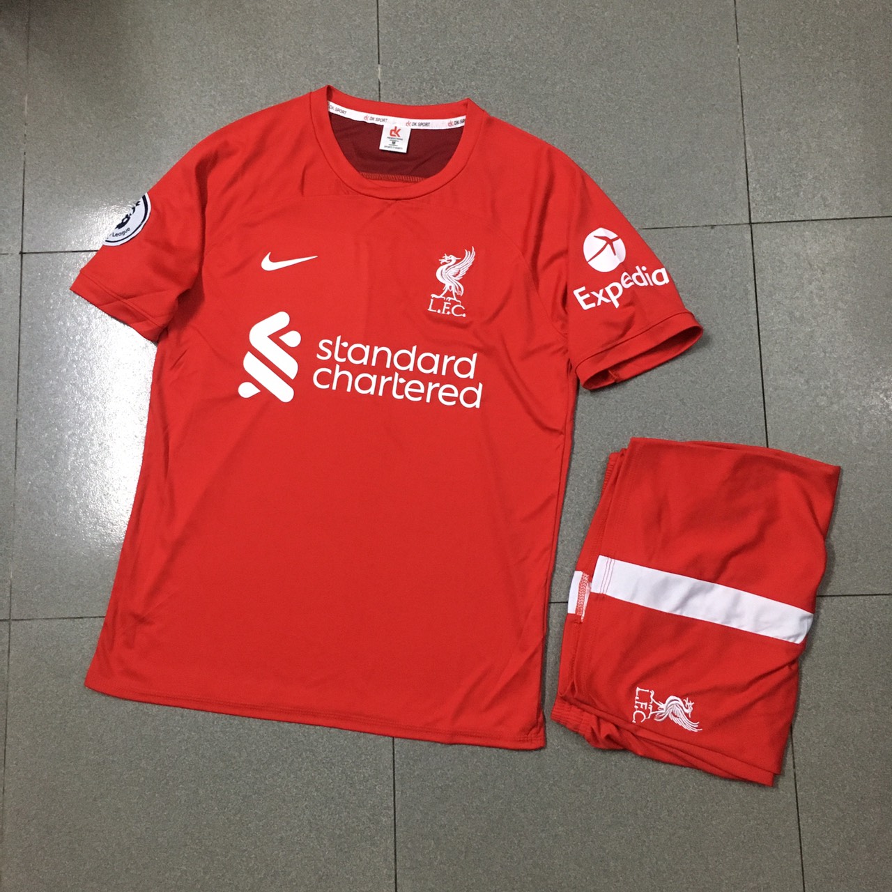 Bộ quần áo đá banh Liverpool Đỏ sân nhà- FLG