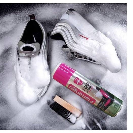 Chai Xịt Giày Sneaker Vệ Sinh Làm Sạch Giày Dạng Bọt Xịt Trắng Giày Nhanh Tiện Lợi An Toàn Sức Khoẻ FOAM CLEANER