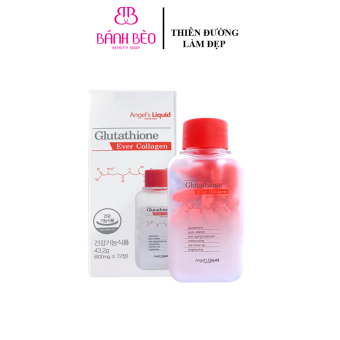 Viên uống trắng da Glutathione 7 day Angel's Liquid Ever Collagen
