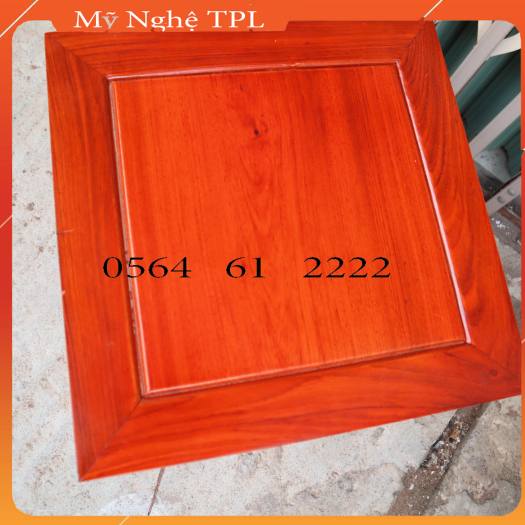 Đôn vuông kê tượng đế gỗ kê,đôn gỗ hương cao 30cm