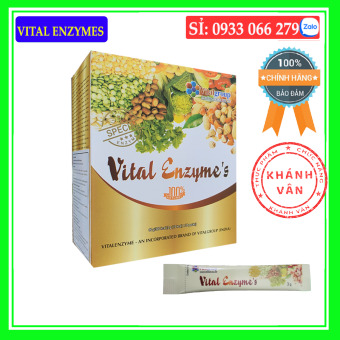 Vital Enzymes Thanh Lọc Cơ Thể 1 Hộp 30 G&oacutei