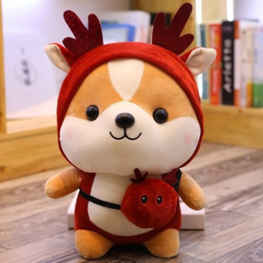 ✓▥ↂ Gấu bông đồ chơi mini cute thú nhồi bông con sóc nhỏ đeo túi đáng yêu