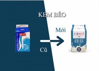 Kem béo thực vật Rich’s lùn 454g