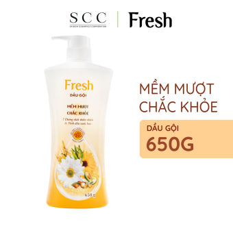 Dầu gội Fresh thiên nhiên Mềm mượt chắc khỏe 7 dưỡng chất 650g