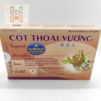 Cốt Thoái Vương - Hỗ Trợ Xương Khớp, Giảm Thoái Hóa, Đau Vai Gáy từ Thảo Dược