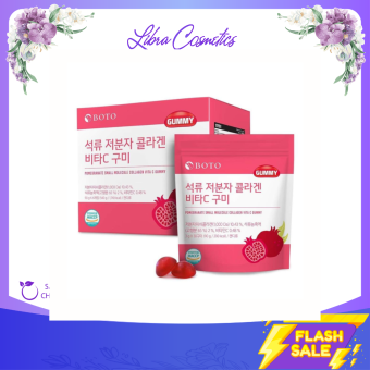 Kẹo dẻo collagen lựu Boto Gummy bổ sung Vitamin C